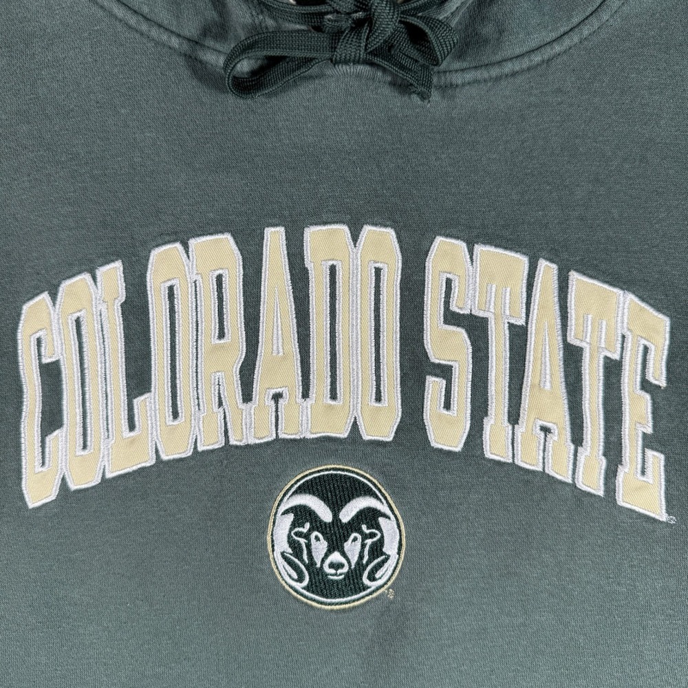 Champion Colorado State University Hoodie Size XL Pullover Sweatshirt - Picture 2 of 8
